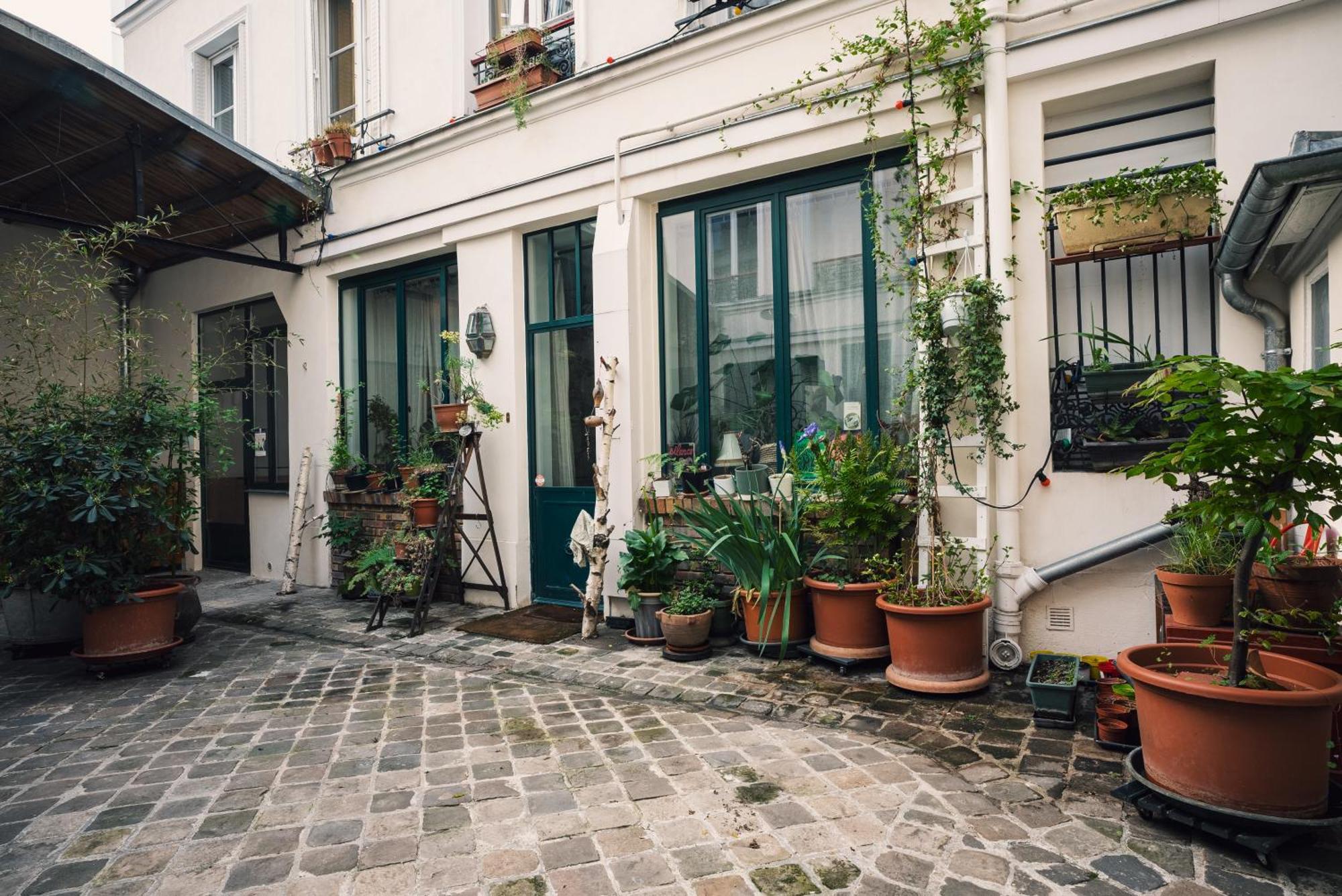 Duplex Sur Cour Arboree Paris Luaran gambar