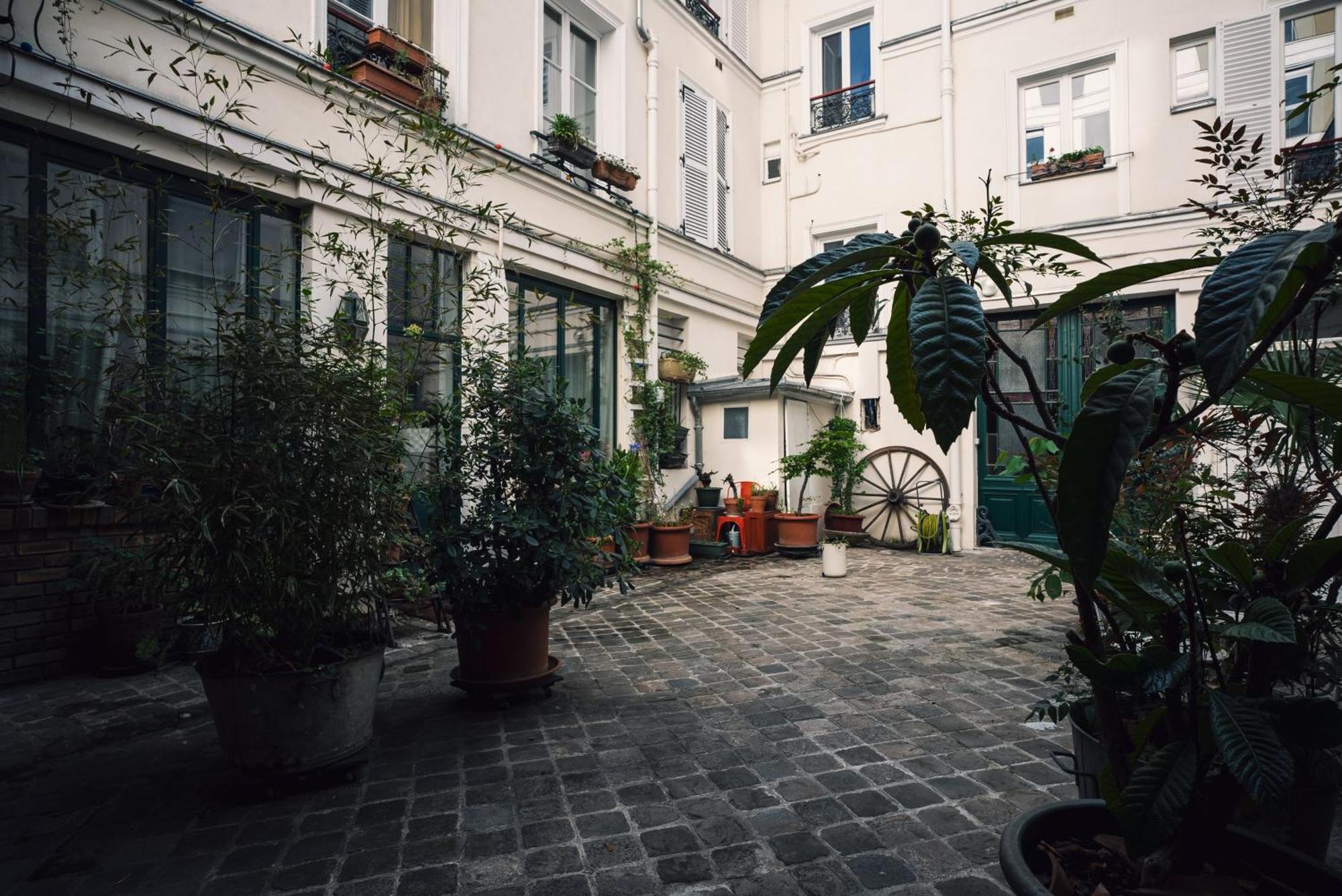 Duplex Sur Cour Arboree Paris Luaran gambar