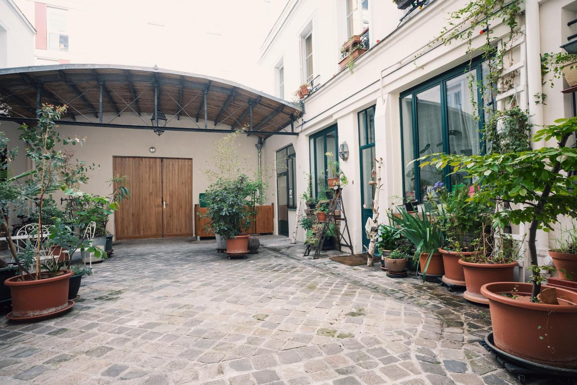 Duplex Sur Cour Arboree Paris Luaran gambar